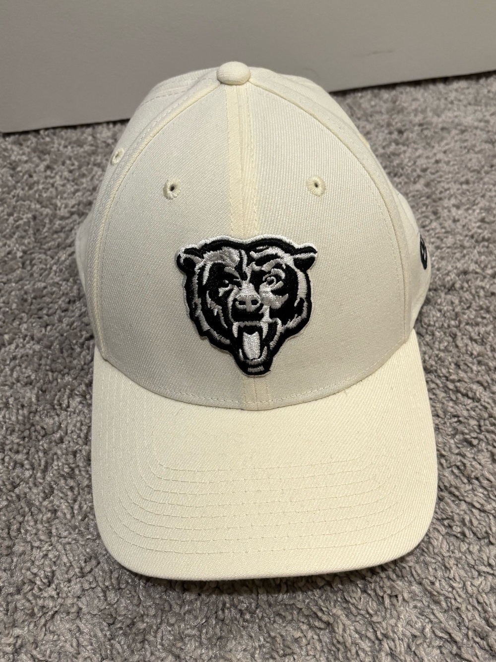 Cream Bears Baseball Cap Size Medium/Large